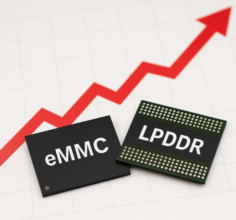 Global Embedded Memory Chip Market Update 2026: DDR, eMMC Price Surge, Industry Impact, Future Trend&Practical Countermeasures