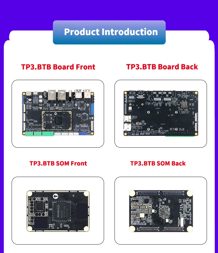 RK3576 BTB SOM Core Board