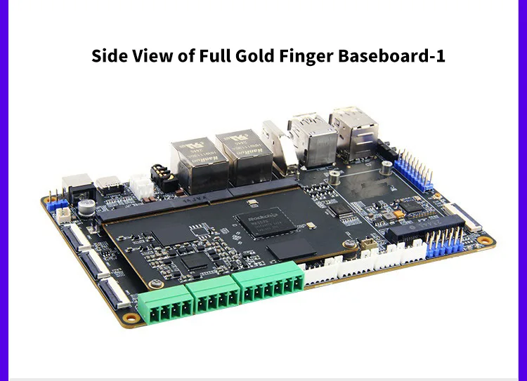 RK3576 Gold Finger SOM core board