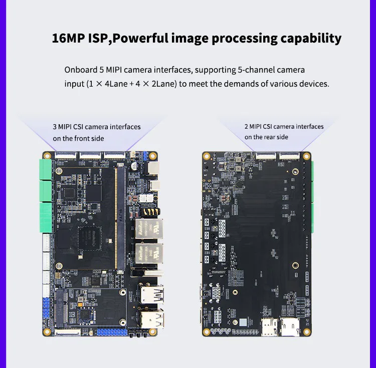 RK3576 Gold Finger SOM core board