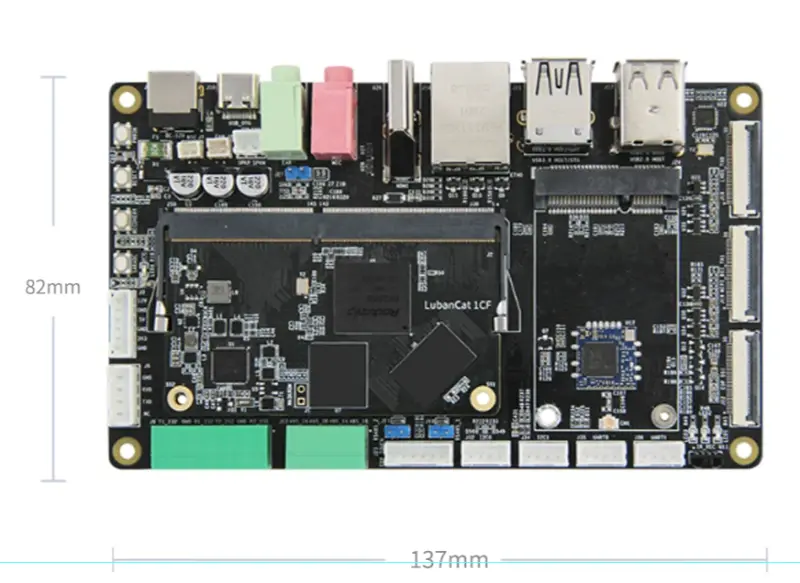 RK3566 Gold Finger Development Board