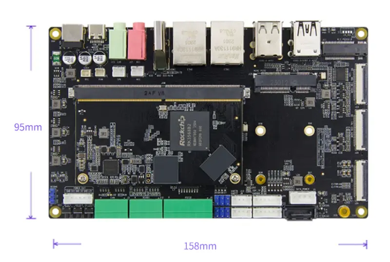 RK3568 Gold Finger Development Board