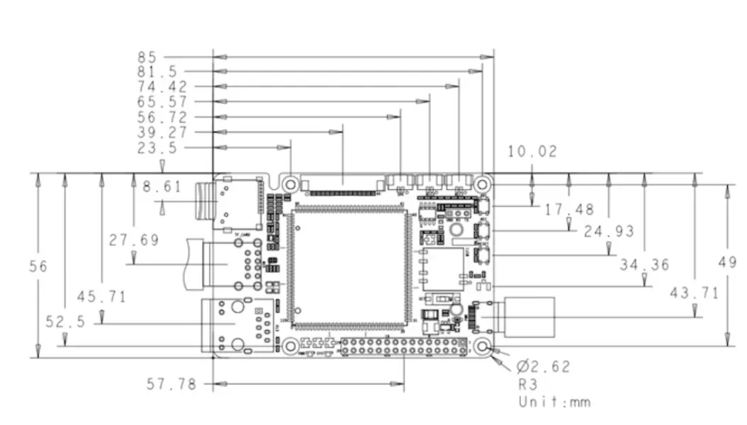 Rockchip RV1106 SBC TP-R0