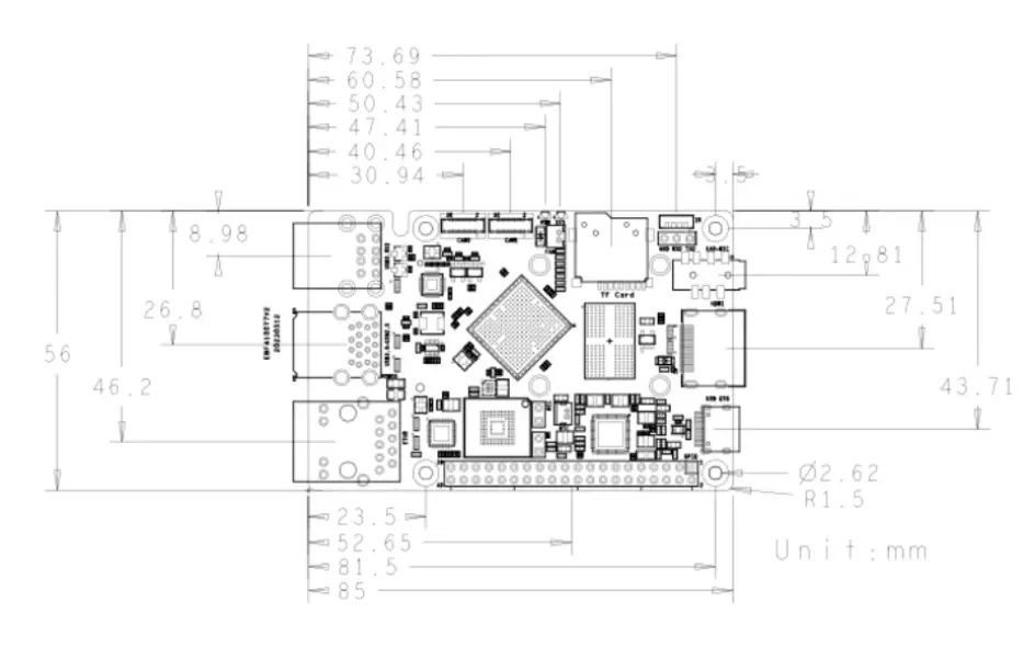 Rockchip RK3566 SBC TP-1