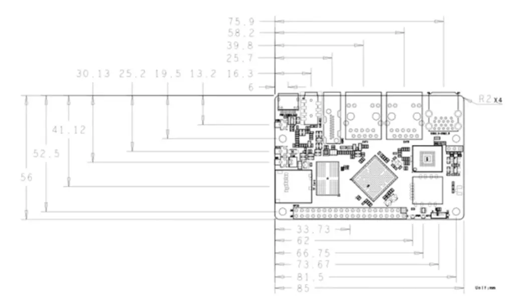 Rockchip RK3566 SBC TP-1N